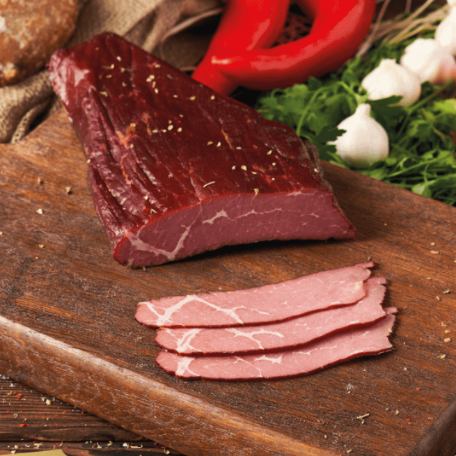 Dana Tütsülenmiş İsli Kuru Et