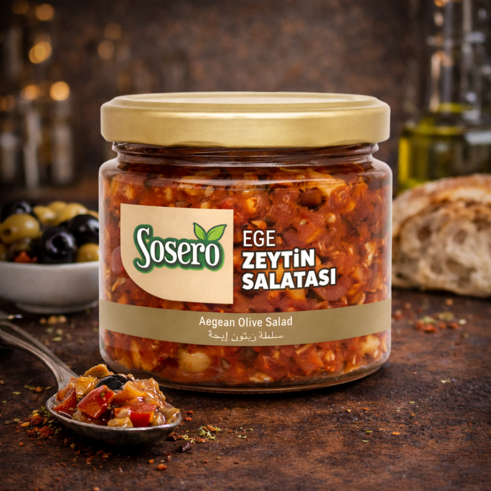 Sosero Ege Zeytin Salatası