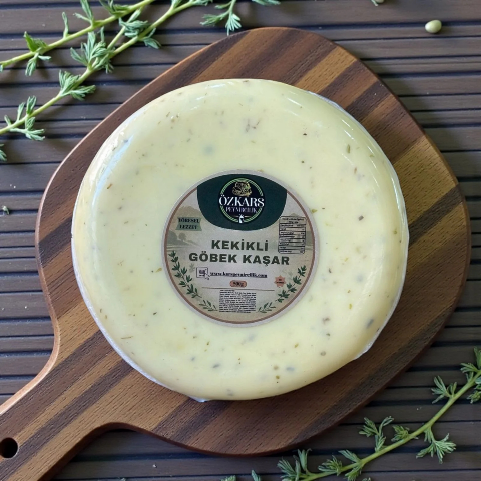 Öz Kars Kekikli Göbek Kaşar