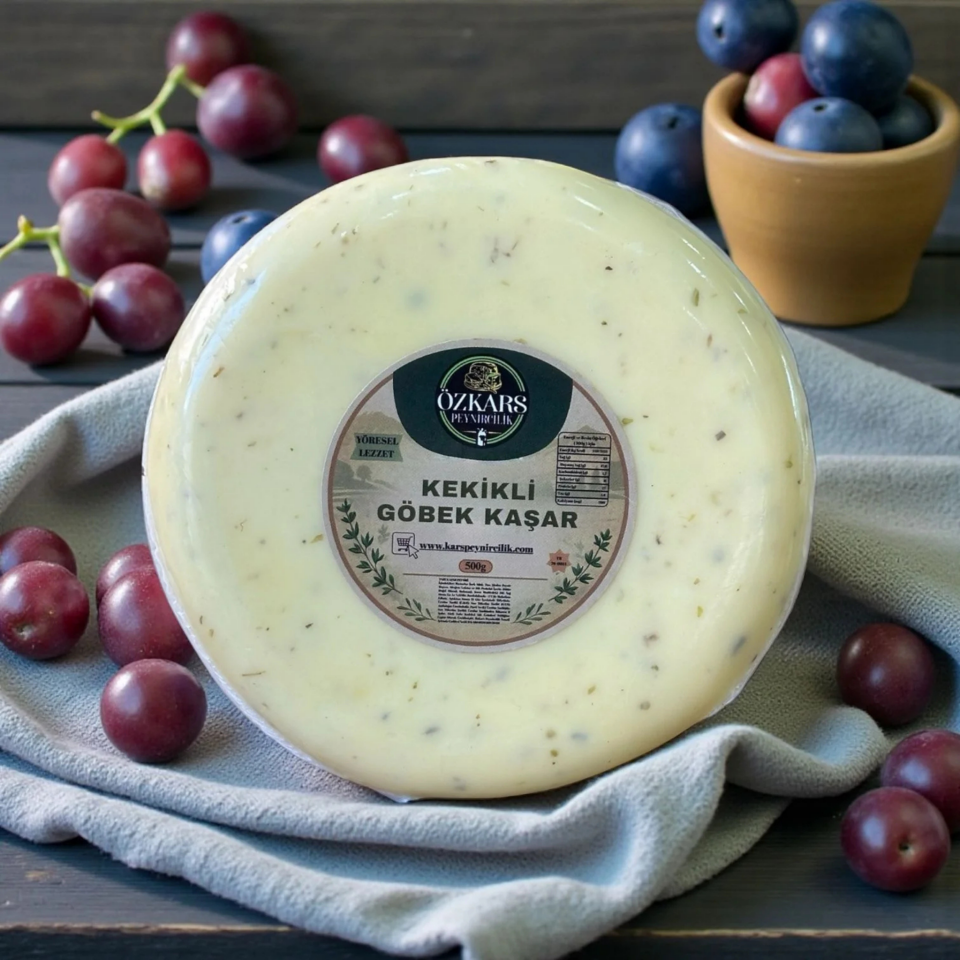 Öz Kars Kekikli Göbek Kaşar