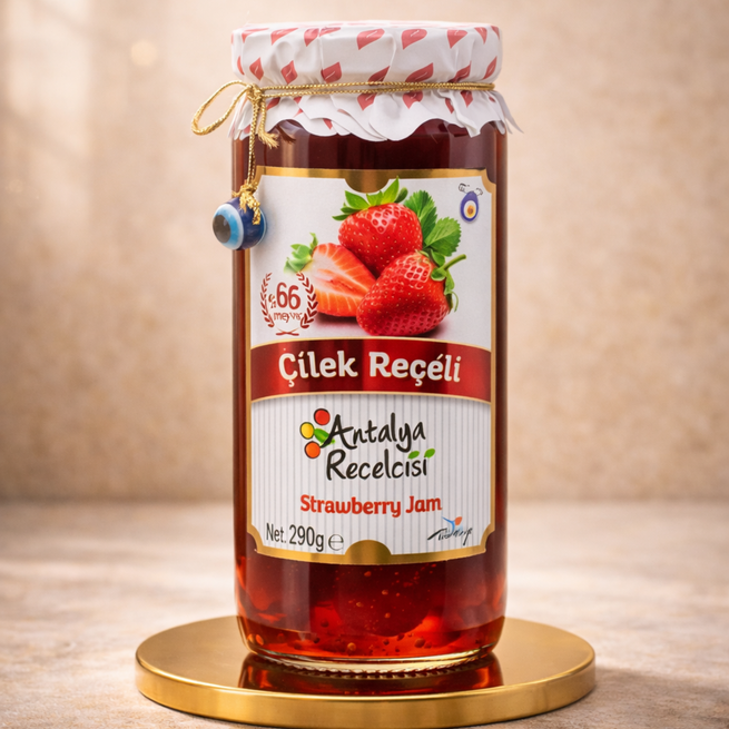 Antalya Reçelcisi Çilek Reçeli