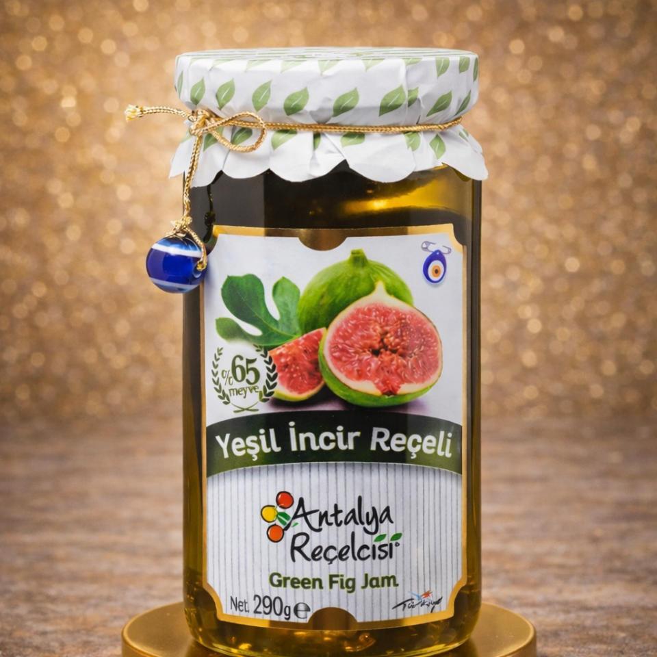 Antalya Reçelcisi Yeşil İncir Reçeli