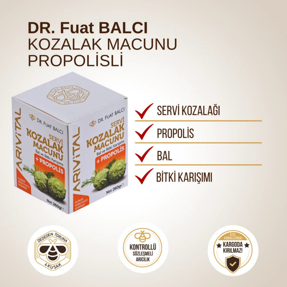 Dr. Fuat Balcı Kozalak Macunu